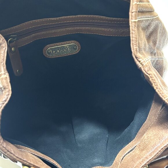 Botkier rich brown leather hobo tassel bag NWT - Picture 2 of 8